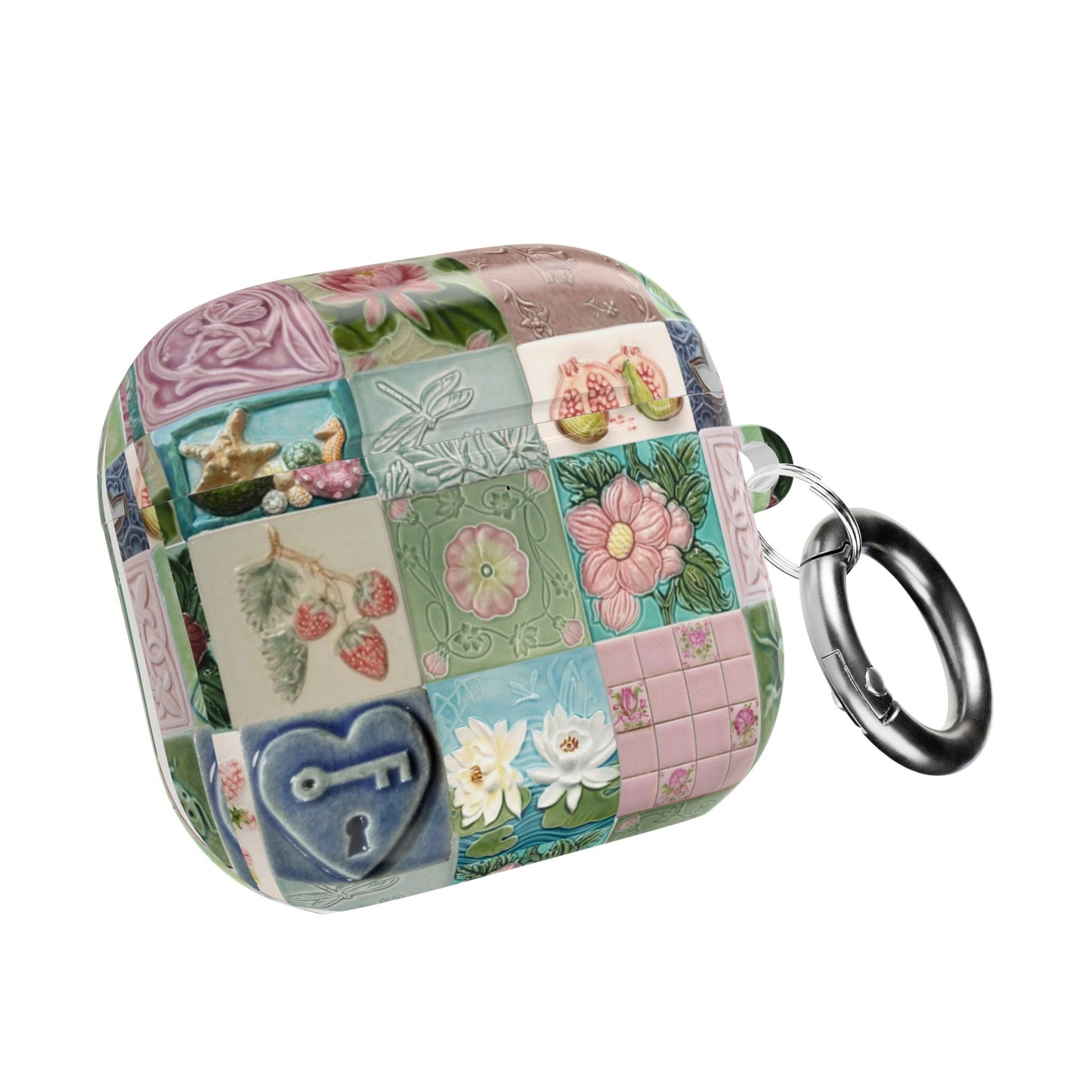 Garden Mosaic Tiles AirPod Case