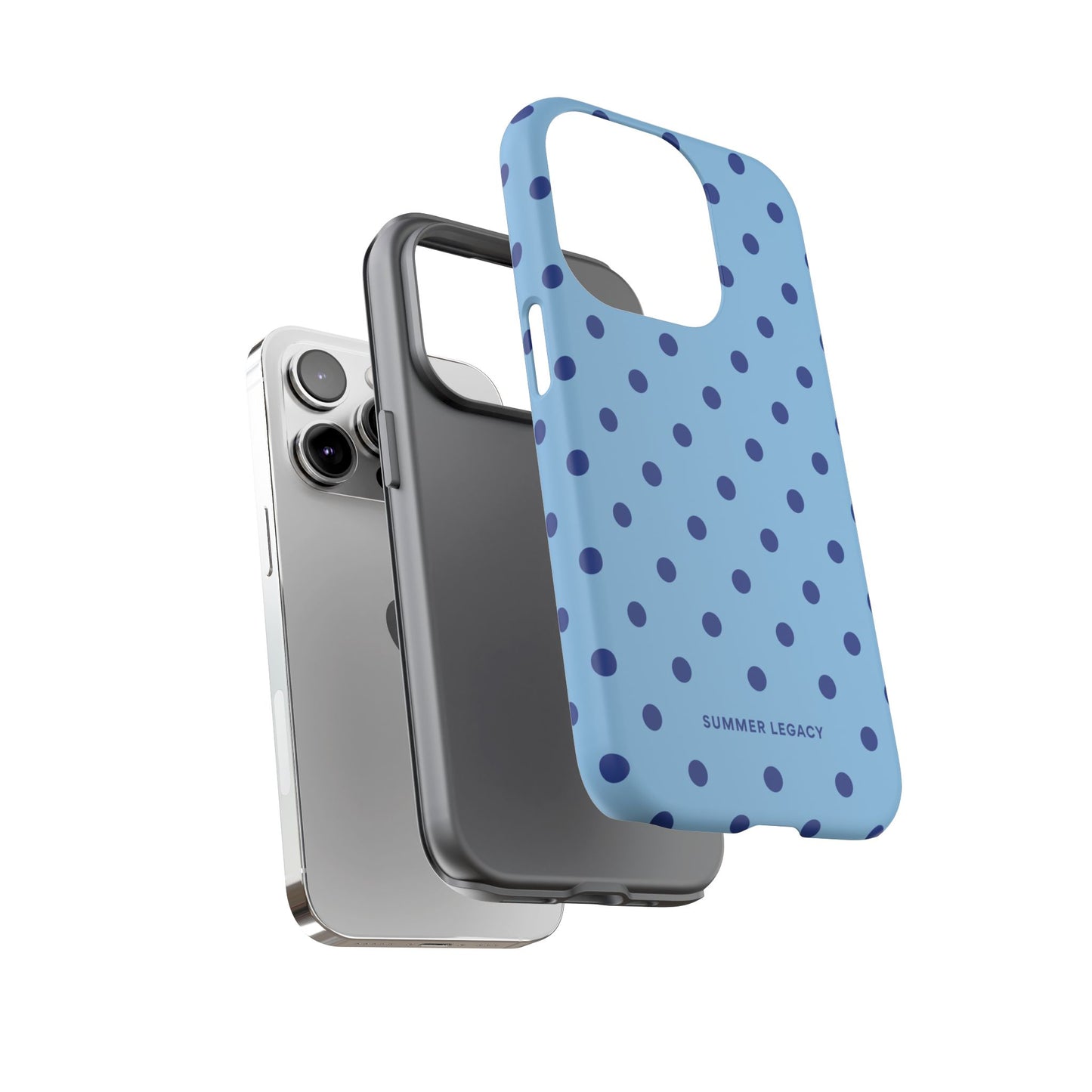 Lagoon Polka Dot iPhone Case