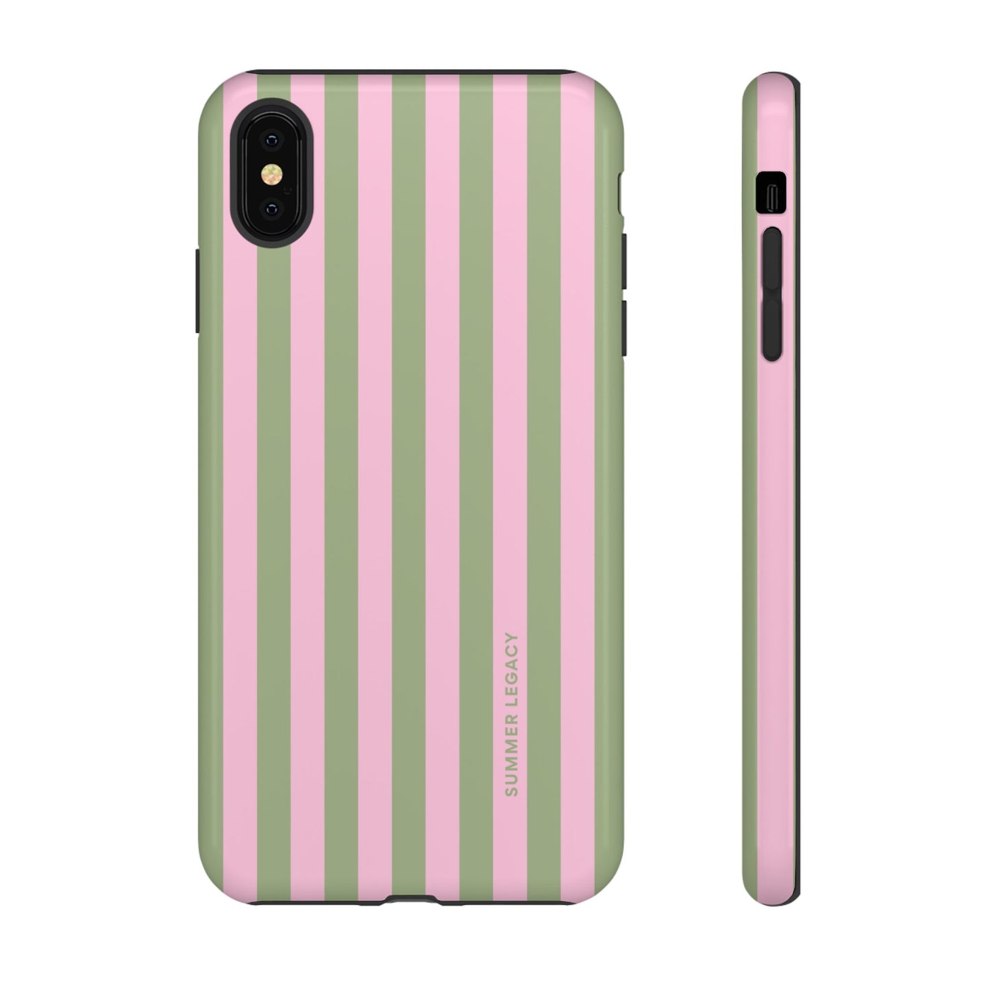 Guava Stripe iPhone Case