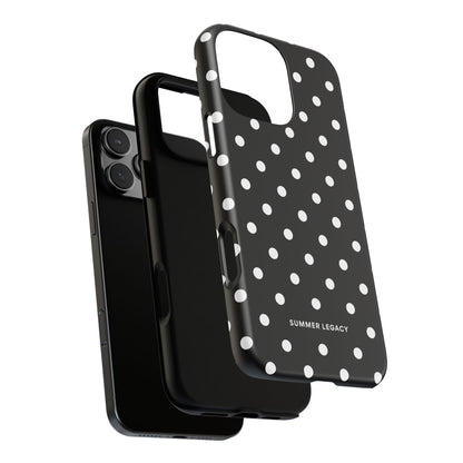 Ebony Polka Dot iPhone Case