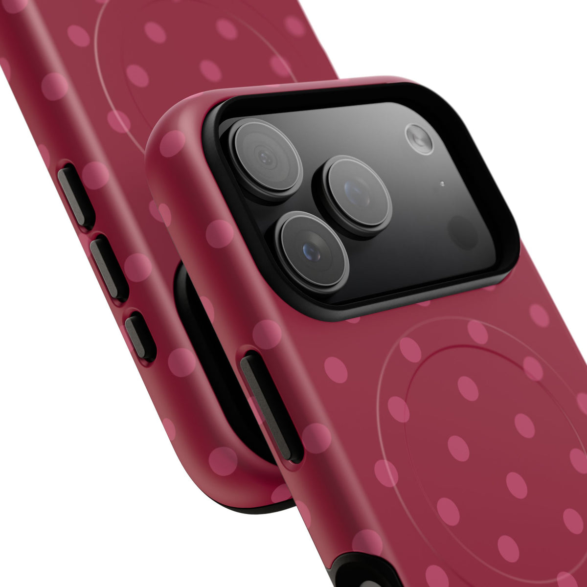 Berry Polka Dot MagSafe Case
