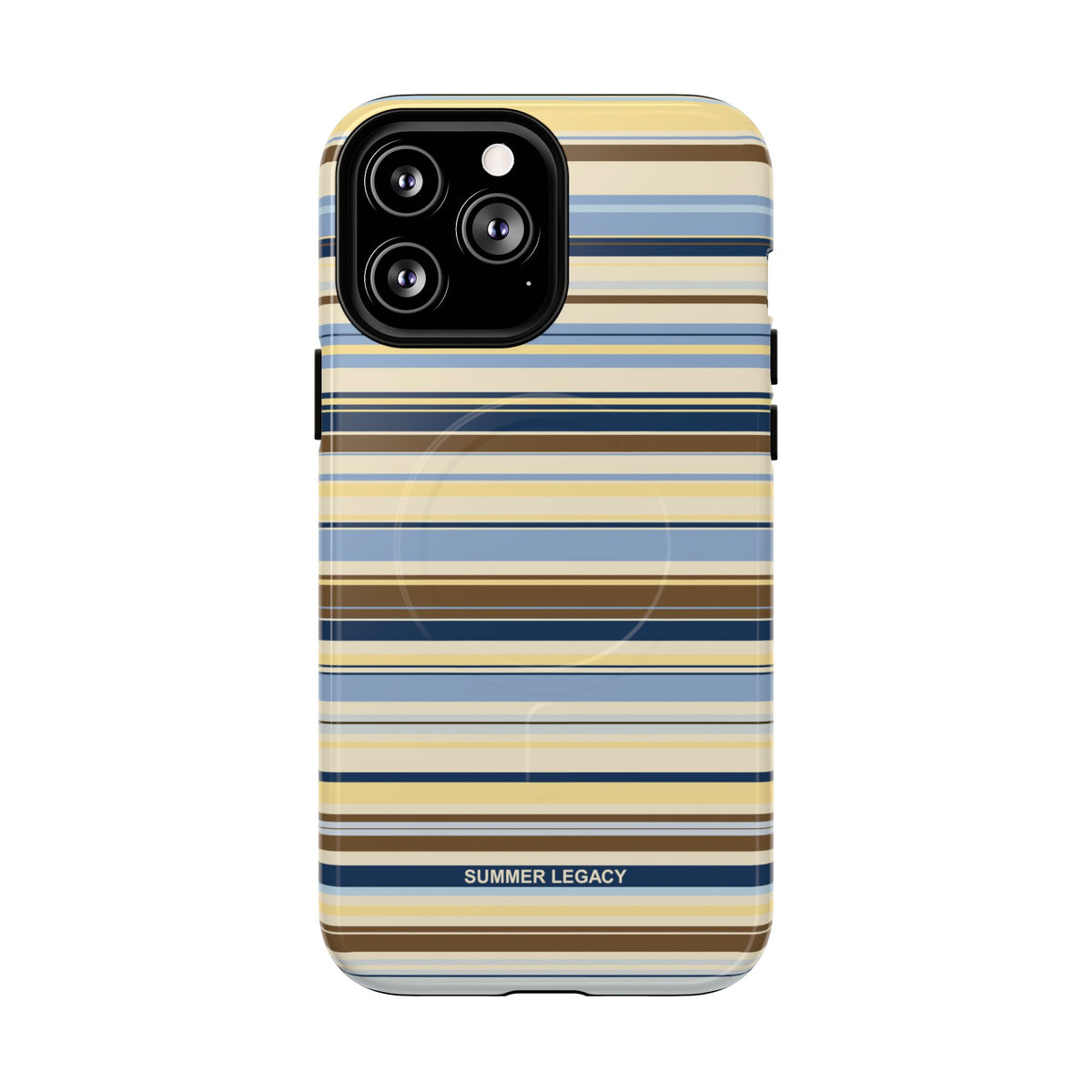Coconut Multi Stripe MagSafe Case
