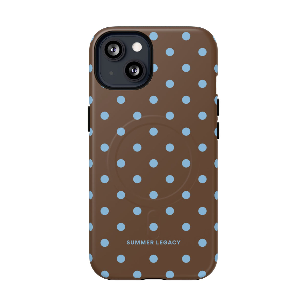Mocha Polka Dot MagSafe Case