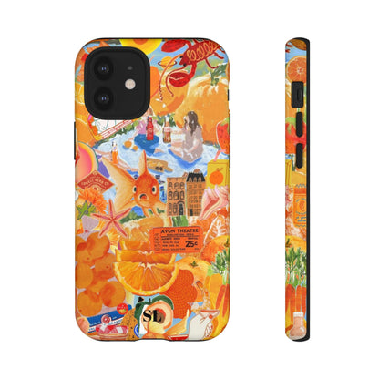 Orange Goldfish iPhone Case