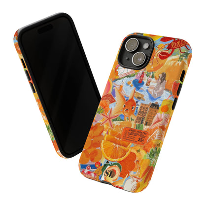 Orange Goldfish iPhone Case