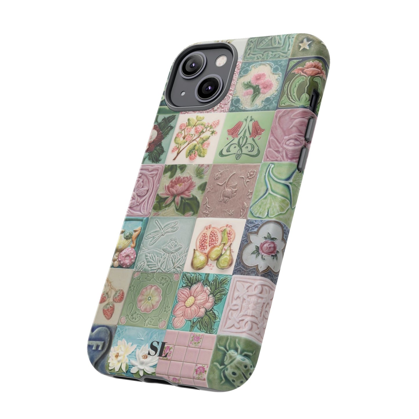 Garden Mosaic Tiles iPhone Case