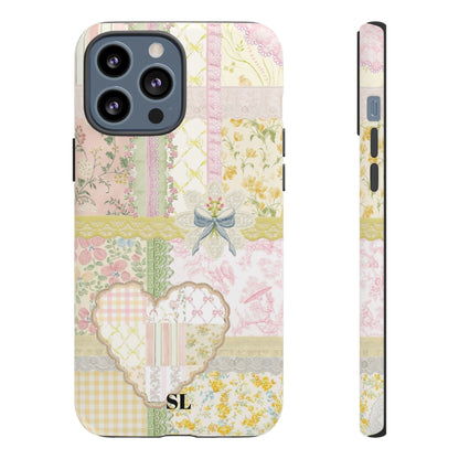 Garden Quilt Patchwork iPhone Case