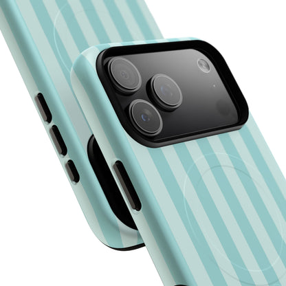 Teal Stripe MagSafe Case