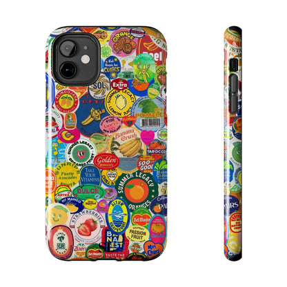 Fruit Sticker iPhone Case