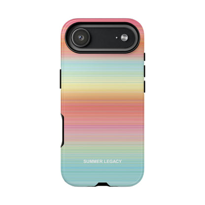 Sunrise Ombre Stripe iPhone Case