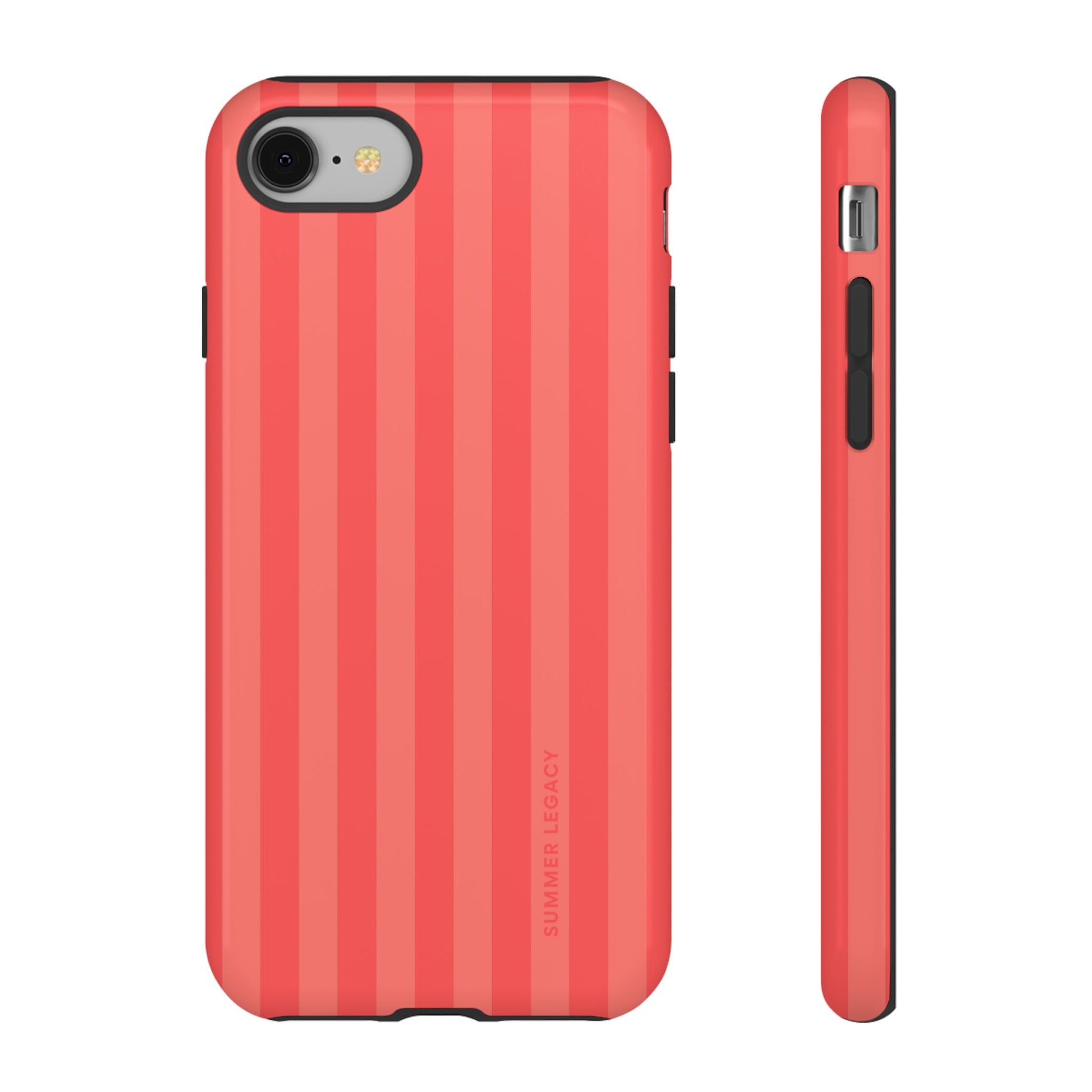 Coral Stripe iPhone Case Summer Legacy Coral Stripe iPhone Case Summer Legacy