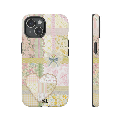 Garden Quilt Patchwork iPhone Case