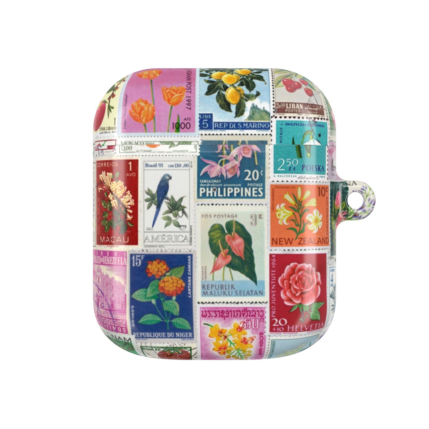Postcard Stamps AirPod Case