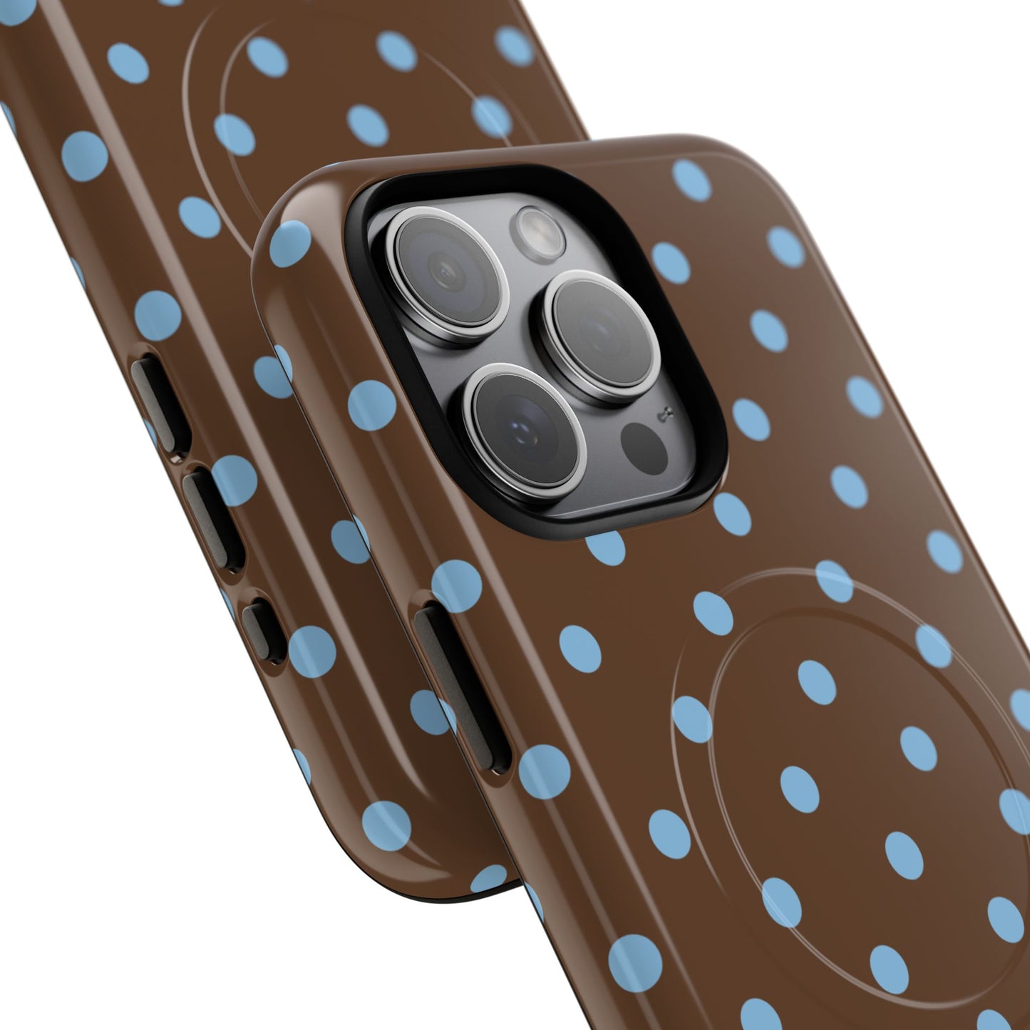 Mocha Polka Dot MagSafe Case