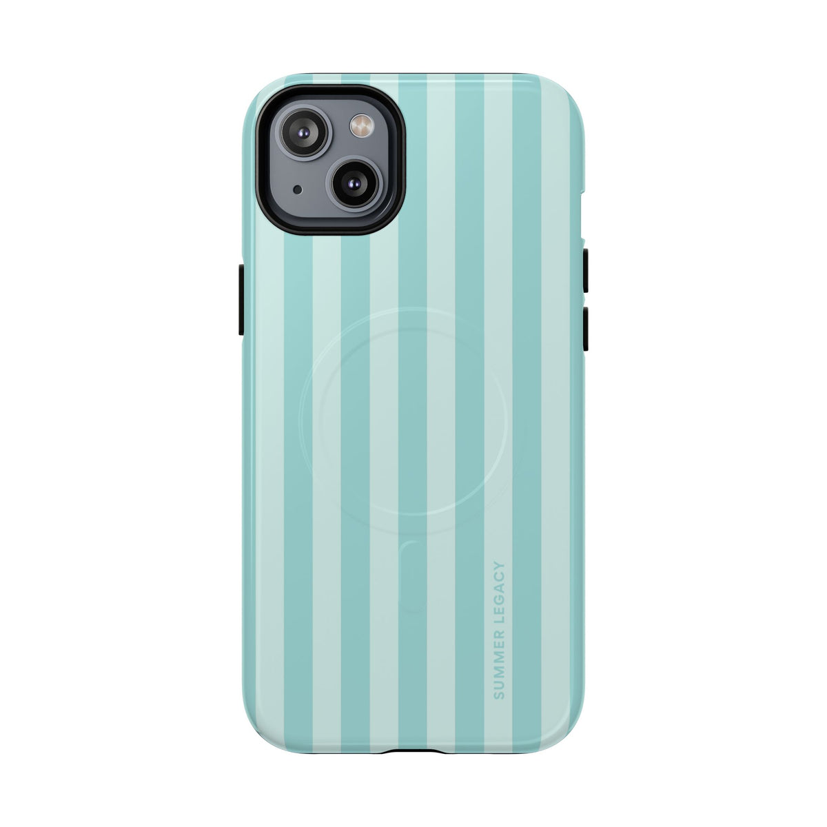 Teal Stripe MagSafe Case