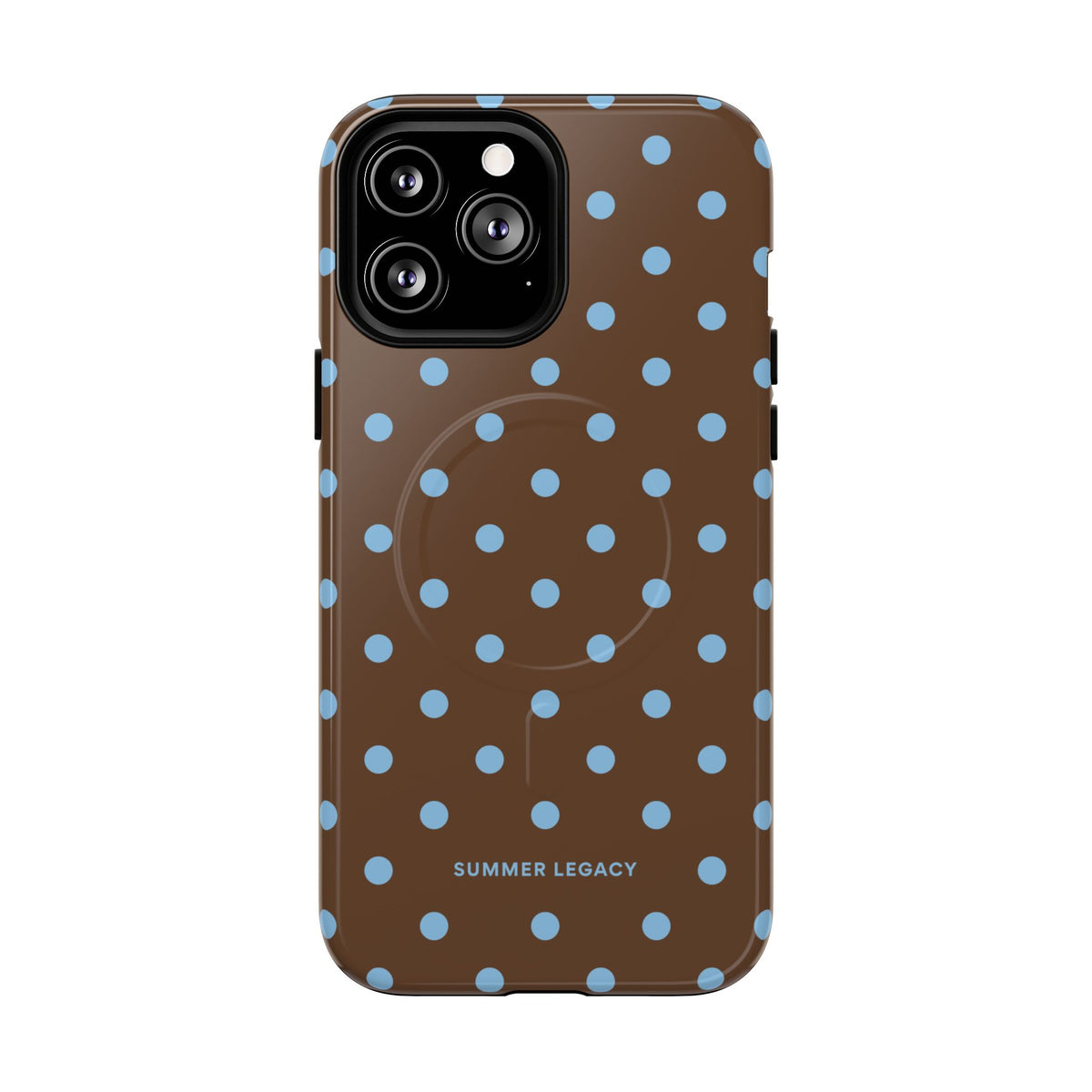 Mocha Polka Dot MagSafe Case