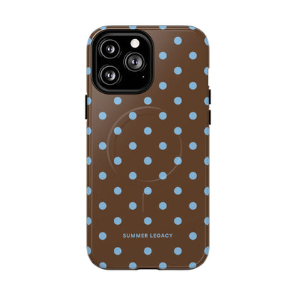 Mocha Polka Dot MagSafe Case