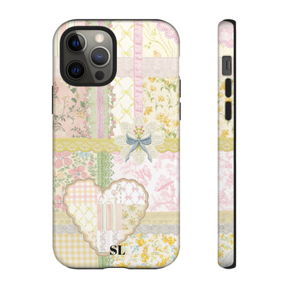 Garden Quilt Patchwork iPhone Case