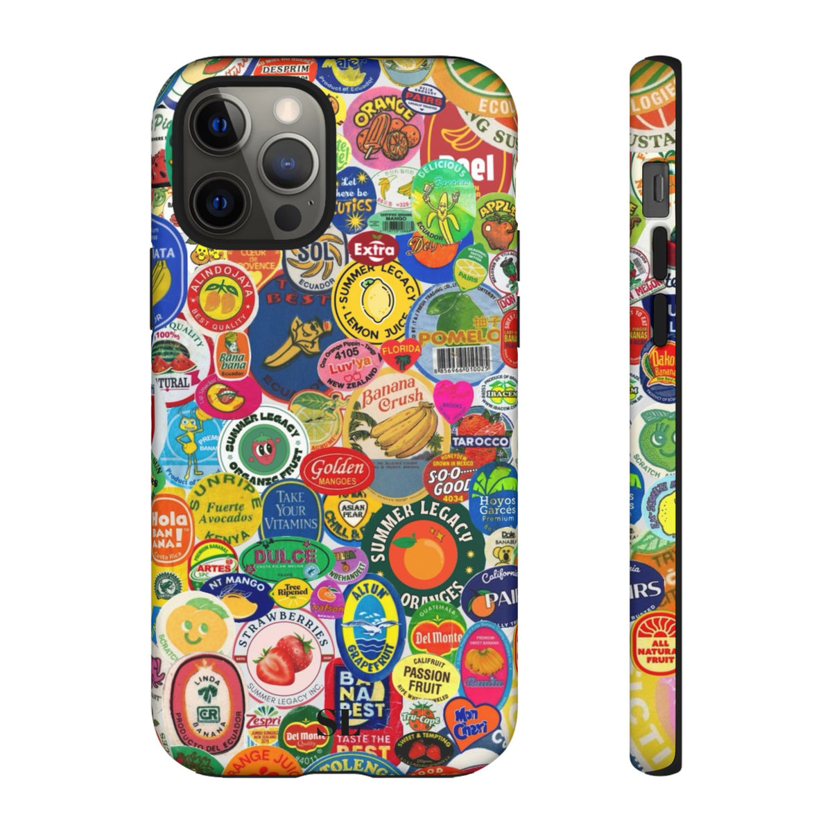 Fruit Stickers iPhone Case