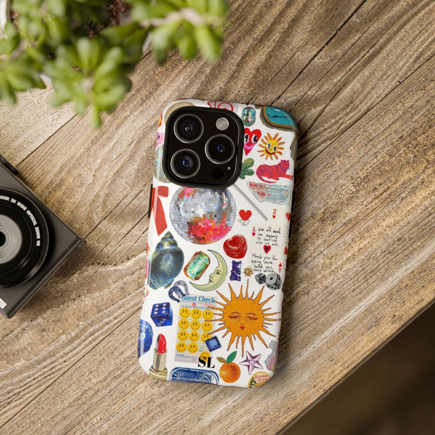 Eclectic Trinkets iPhone Case