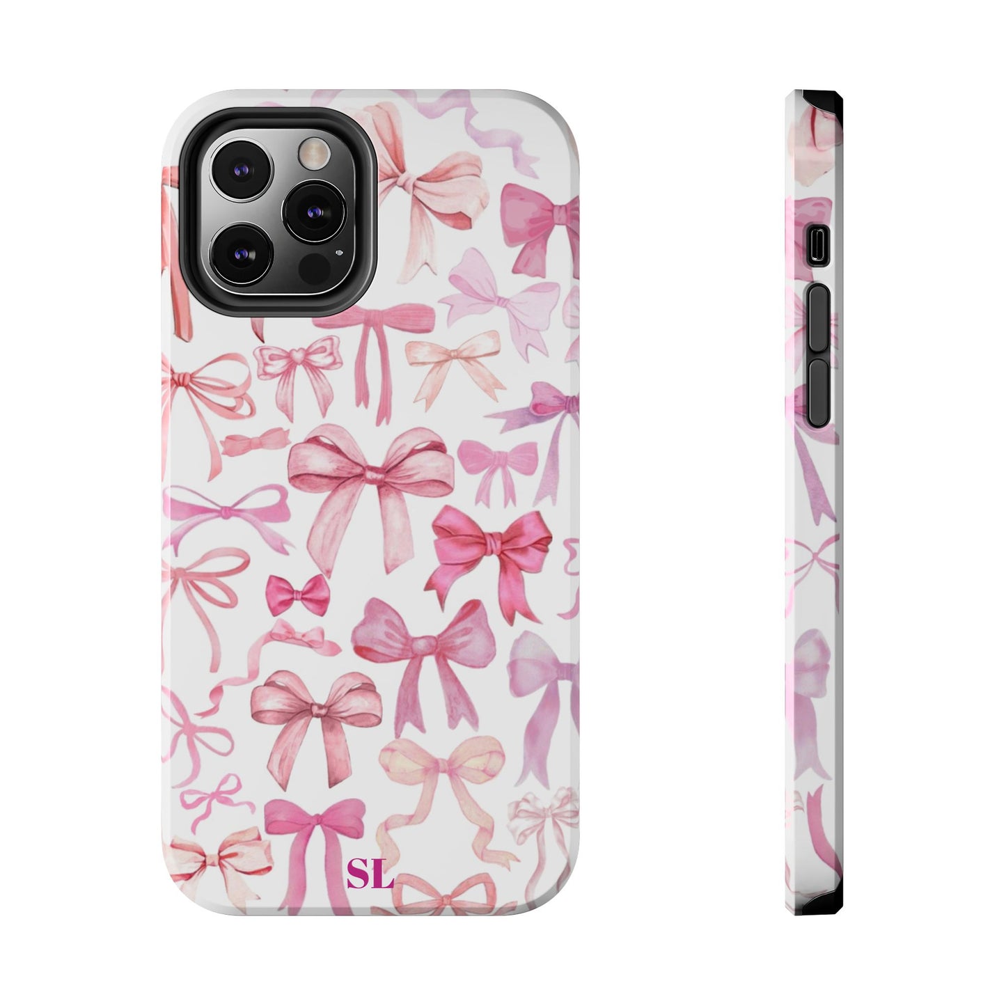 Pink Bows iPhone Case