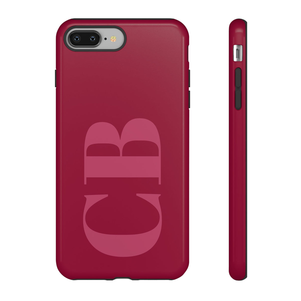 Berry Custom Initial iPhone Case