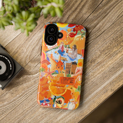 Orange Goldfish iPhone Case