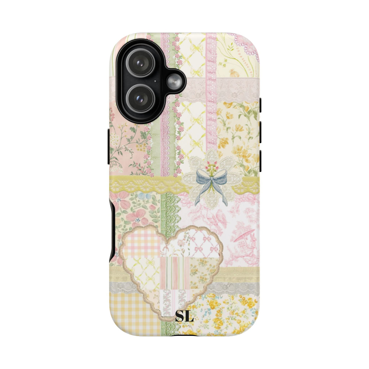 Garden Quilt Patchwork iPhone Case