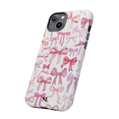 Pink Bows iPhone Case