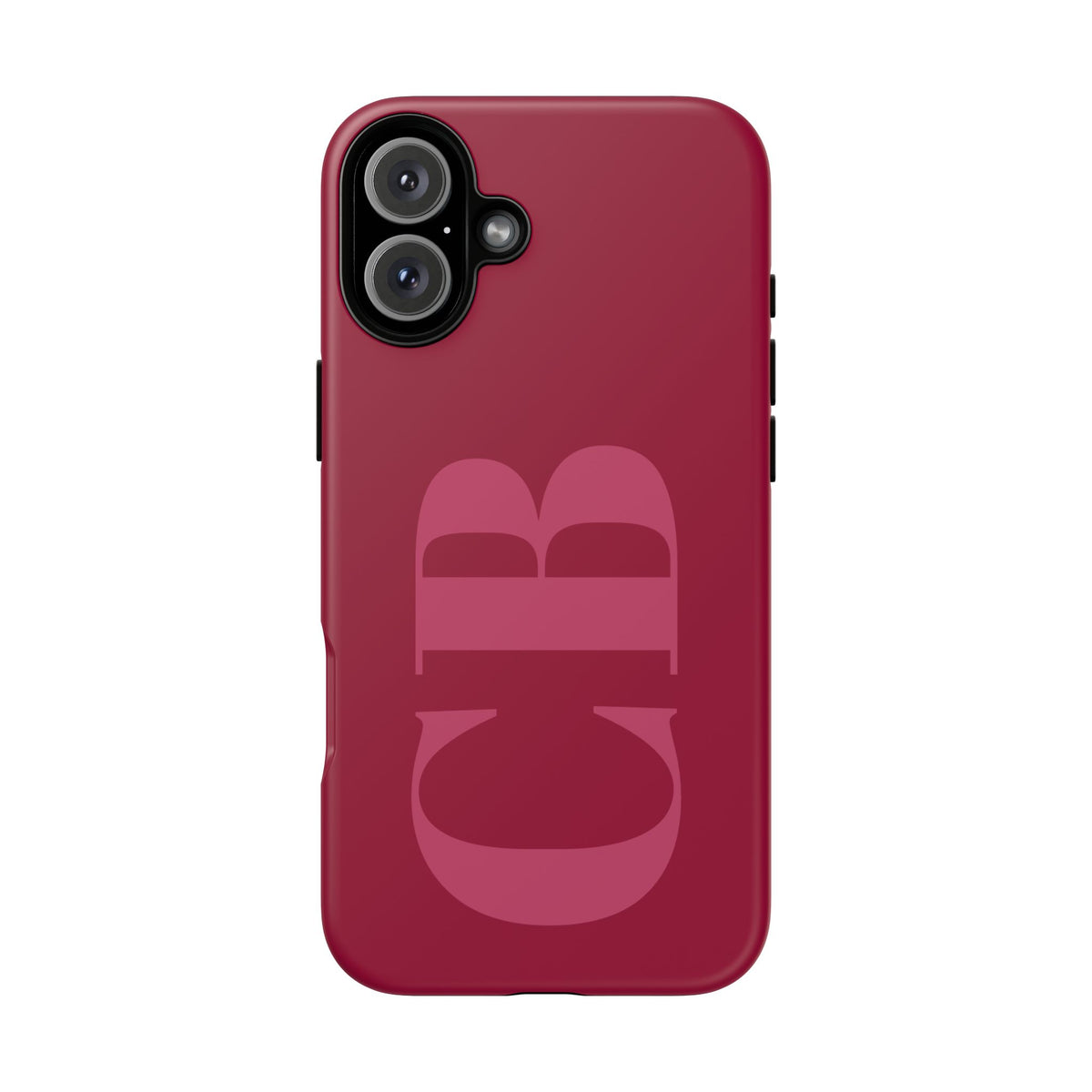 Berry Custom Initial iPhone Case