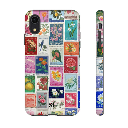 Postcard Stamps iPhone Case