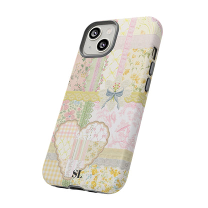 Garden Quilt Patchwork iPhone Case