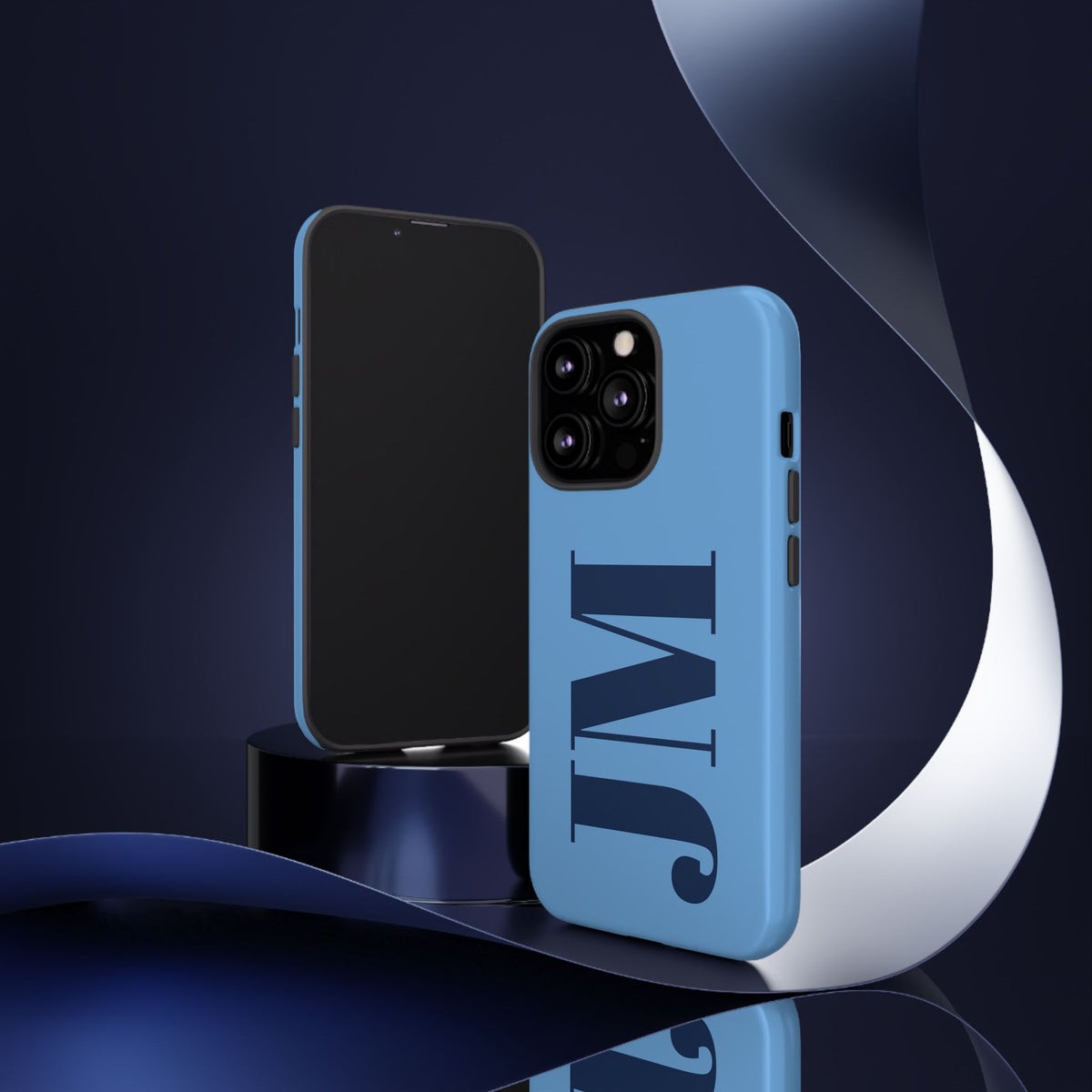 Lagoon Custom Initial iPhone Case