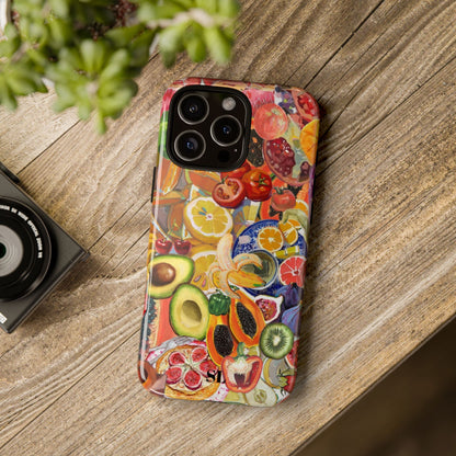 Fruits and Veggies iPhone Case
