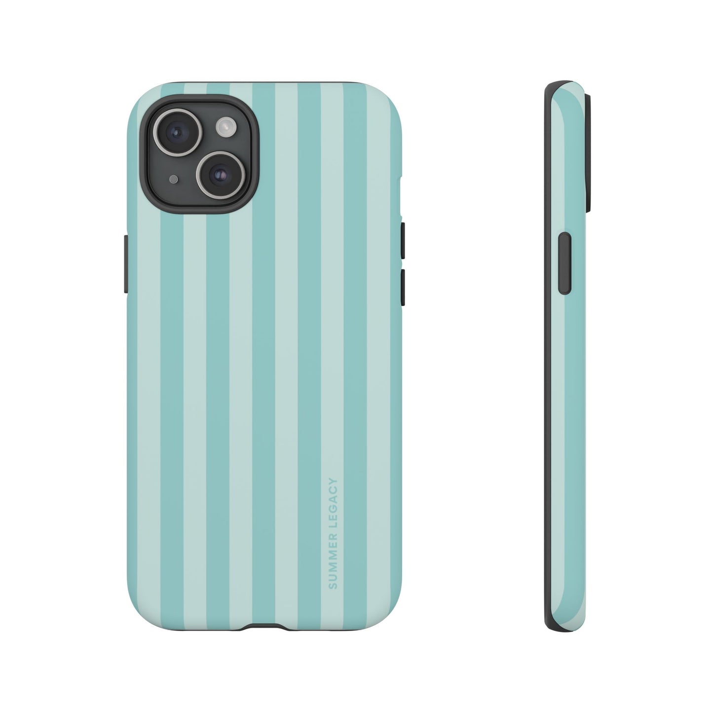 Teal Stripe iPhone Case