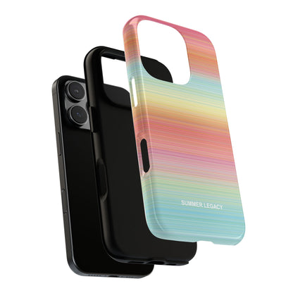 Sunrise Ombre Stripe iPhone Case
