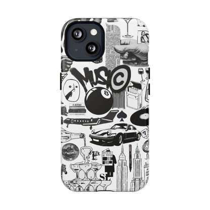 Black and White MagSafe Case