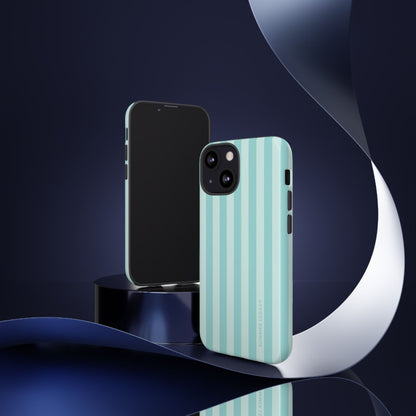 Teal Stripe iPhone Case