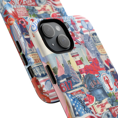 Red, White & Blue MagSafe Case