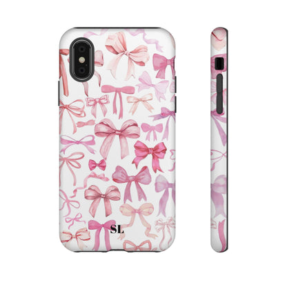 Pink Bows iPhone Case