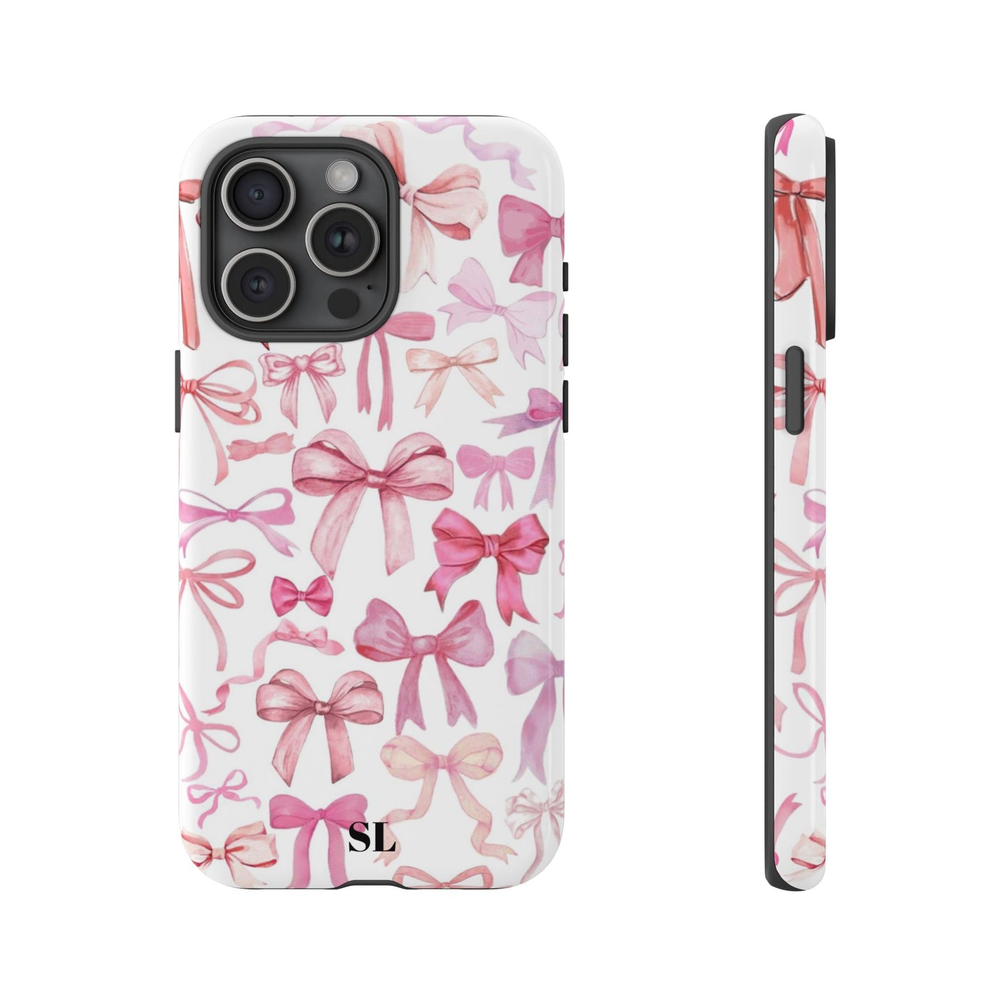 Pink Bows iPhone Case