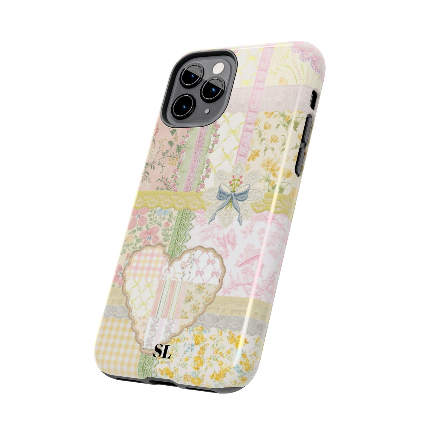 Garden Quilt Patchwork iPhone Case