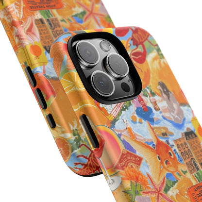 Orange Goldfish iPhone Case