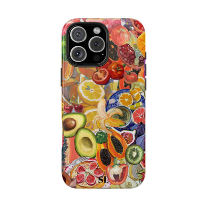 Fruits and Veggies iPhone Case