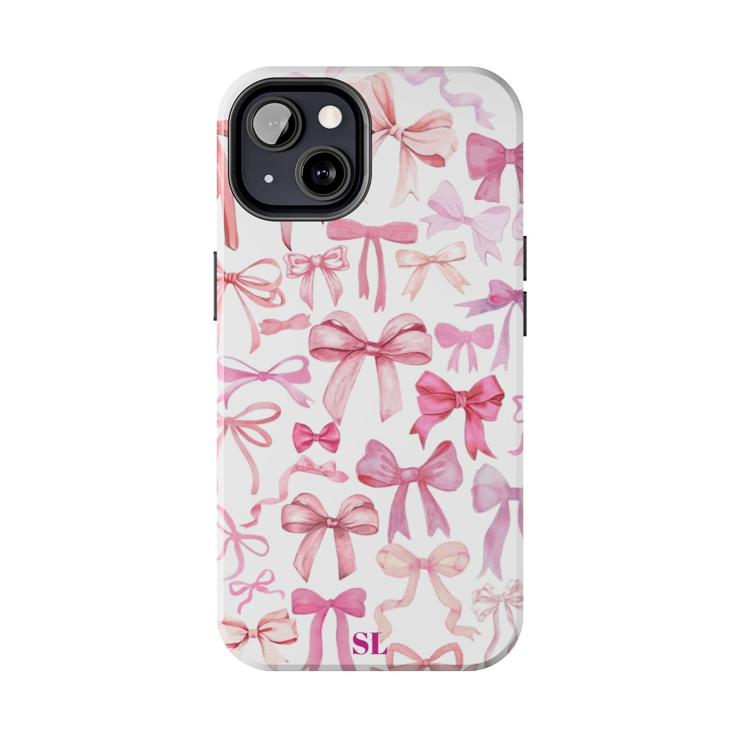 Pink Bows iPhone Case