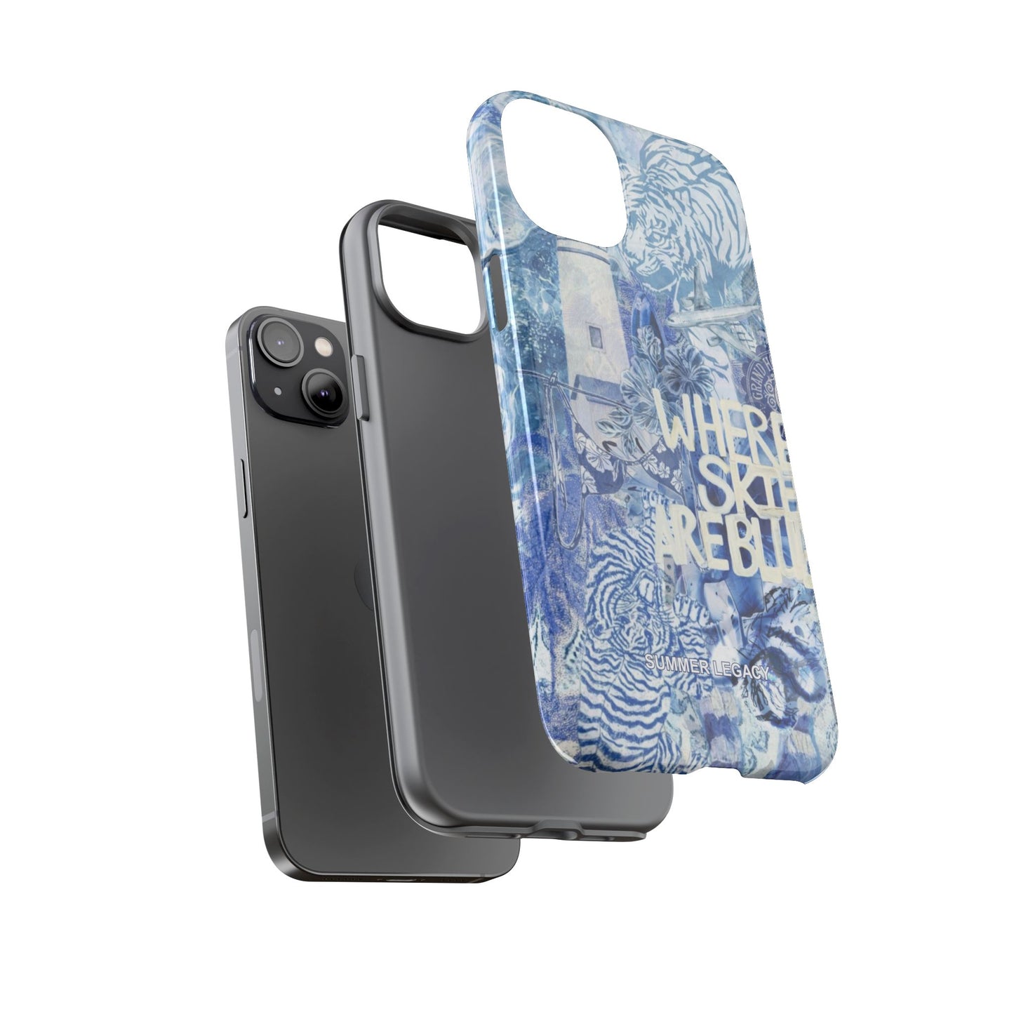 Blue Horizon iPhone Case
