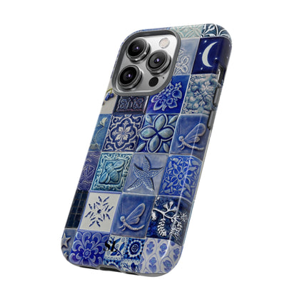 Midnight Mosaic Tiles iPhone Case