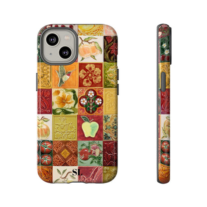 Orchard Mosaic Tiles iPhone Case