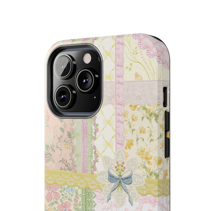 Garden Quilt Patchwork iPhone Case