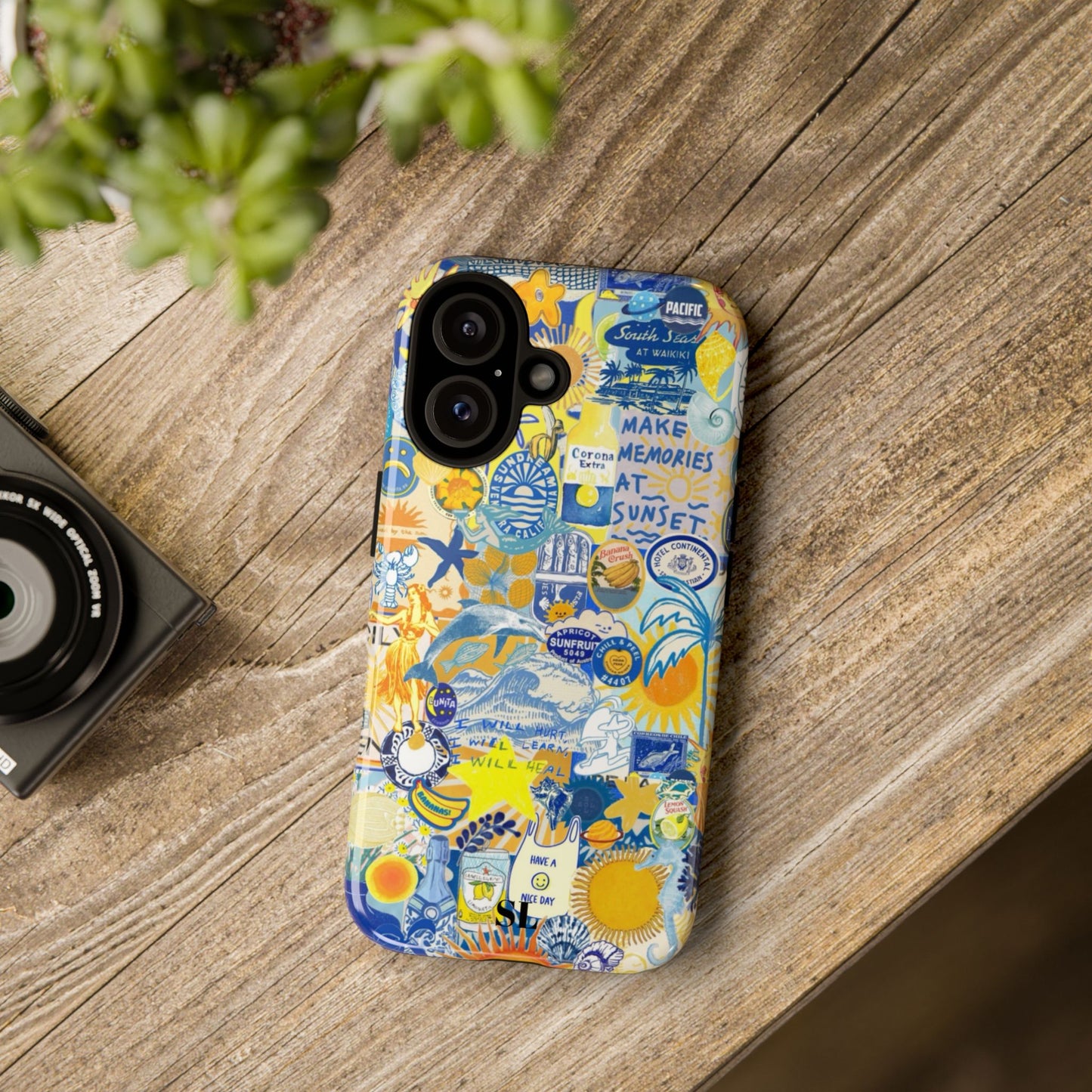 Life's A Beach iPhone Case
